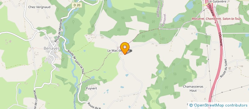 localisation de l'entreprise MADAME AIMEE RENAUDIE  SALON-LA-TOUR