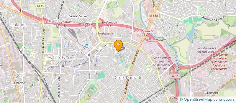 localisation de l'entreprise MADAME AIMEE SAHOLINIRINA  TOULOUSE