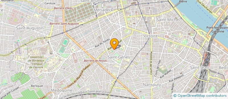 localisation de l'entreprise MADAME AIMEE VERMEREN  BORDEAUX