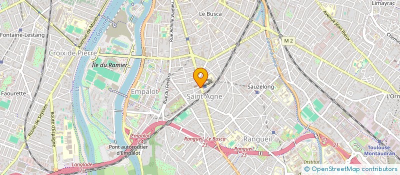 localisation de l'entreprise MADAME AIMIE GILBERT à TOULOUSE