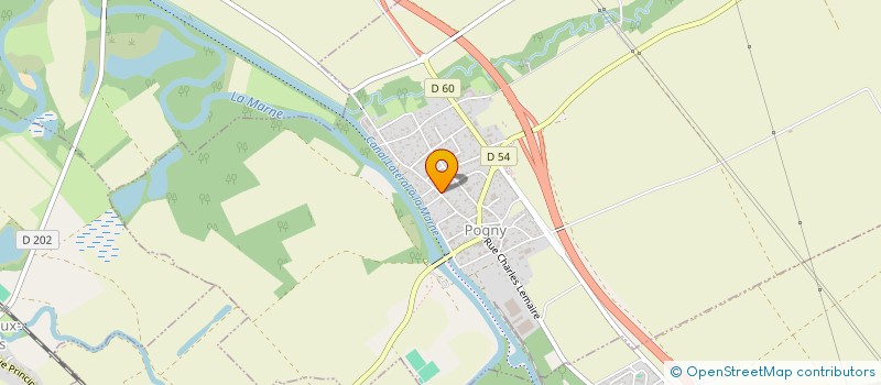 localisation de l'entreprise MADAME AIMIE LE BRUN  NUISEMENT-SUR-COOLE