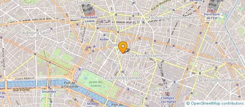 localisation de l'entreprise MADAME AIMIN ZHANG  PARIS