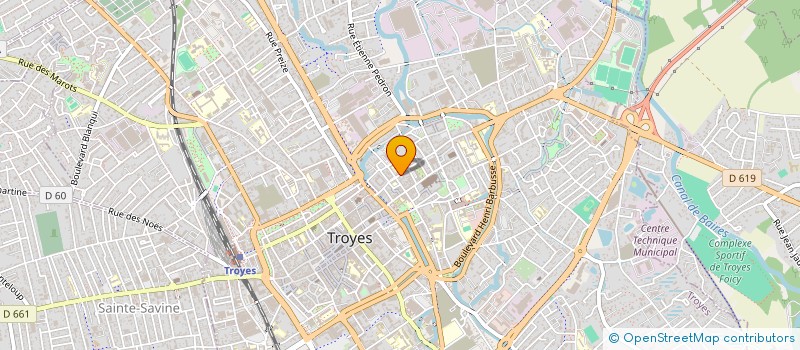 localisation de l'entreprise MADAME AIMY CARILLON  TROYES