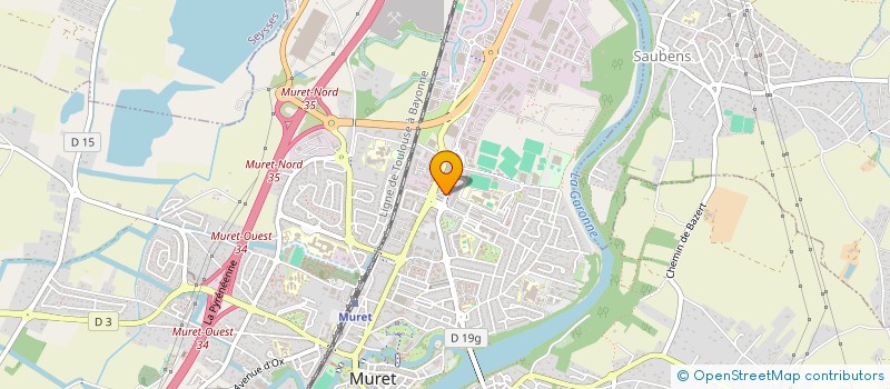 localisation de l'entreprise MADAME AIMY TABET  MURET