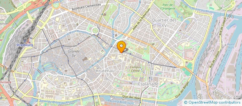localisation de l'entreprise MADAME AINAZ NOSRAT à STRASBOURG