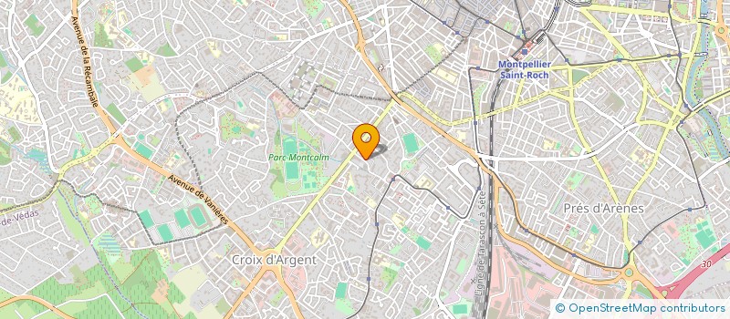 localisation de l'entreprise MADAME AINES SARDI à MONTPELLIER