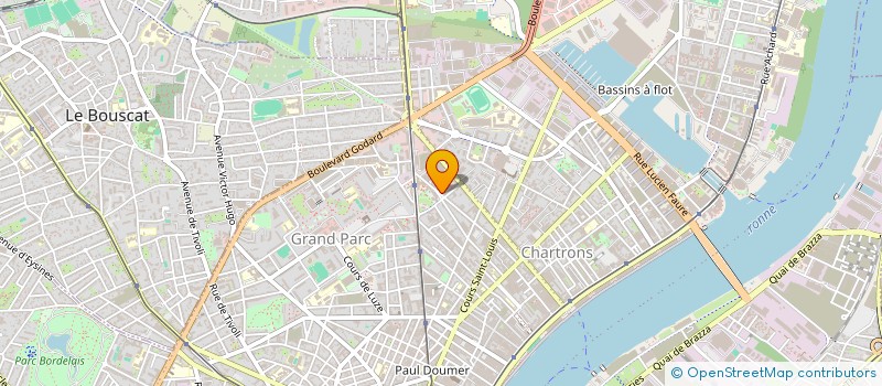 localisation de l'entreprise MADAME AINHOA FERRARIS  BORDEAUX