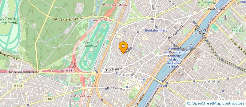 localisation de l'entreprise MADAME AINHOA GOMEZ  PARIS