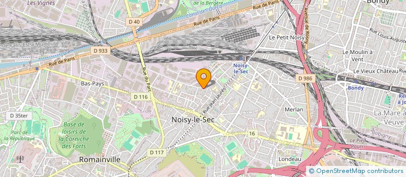 localisation de l'entreprise MADAME AINHOA LIMBVANI à NOISY-LE-SEC