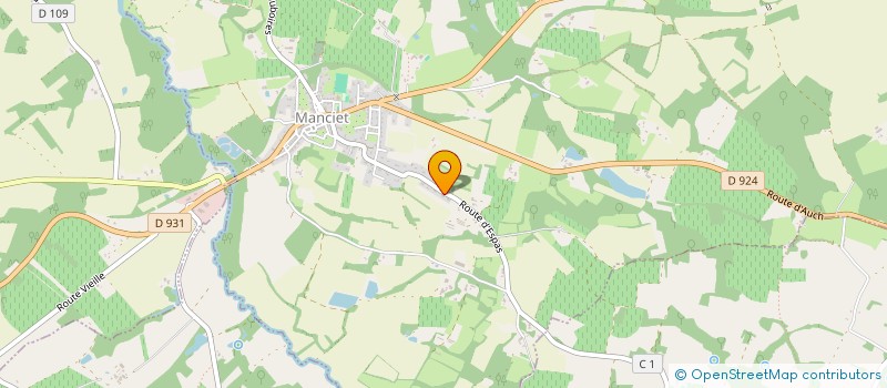 localisation de l'entreprise MADAME AINOA CHAVES AYALA  MANCIET