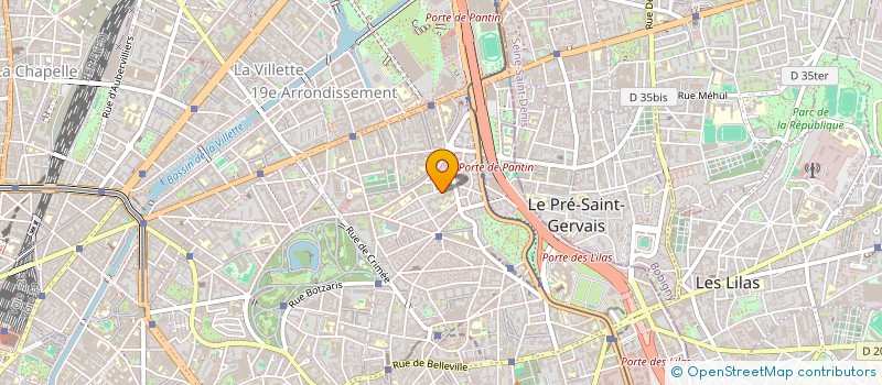 localisation de l'entreprise MADAME AINOUNA AMEUR  PARIS