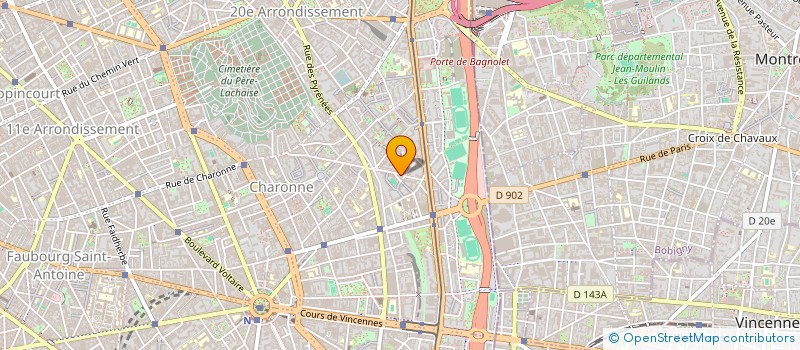 localisation de l'entreprise MADAME AIPING DAI  PARIS