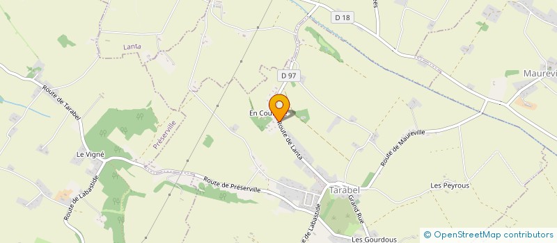 localisation de l'entreprise MADAME AIRLIE HOULDSWORTH  TARABEL