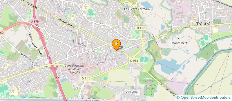 localisation de l'entreprise MADAME AISELA RAMOVIC à TRELAZE