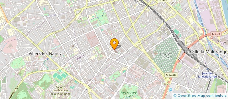 localisation de l'entreprise MADAME AISHA BAKOUR  NANCY