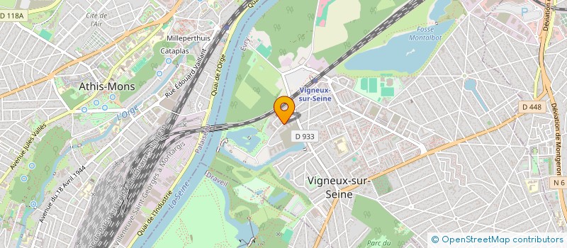 localisation de l'entreprise MADAME AISSATA BAMBA à VIGNEUX-SUR-SEINE