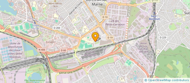 localisation de l'entreprise MADAME AISSATA BATHILY  BONNEUIL-SUR-MARNE