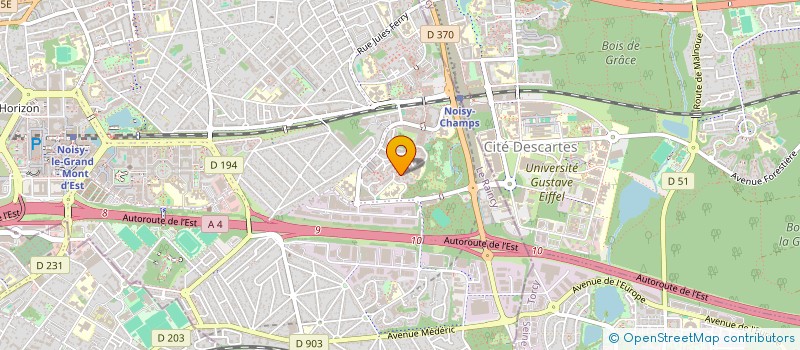 localisation de l'entreprise MADAME AISSATA CAMARA  NOISY-LE-GRAND