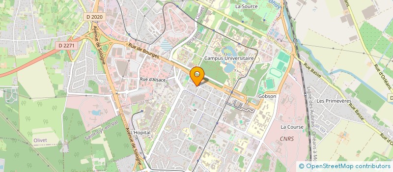 localisation de l'entreprise MADAME AISSATA CISSE à ORLEANS