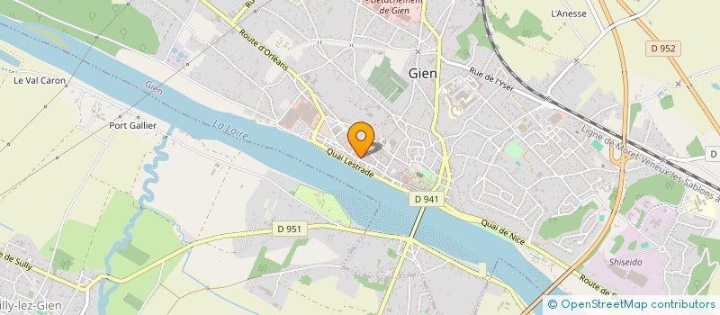 localisation de l'entreprise MADAME AISSATA DESBANS à GIEN