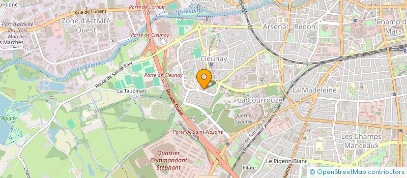 localisation de l'entreprise MADAME AISSATA DIABY  RENNES