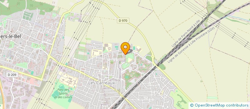 localisation de l'entreprise MADAME AISSATA DIARRA à GONESSE