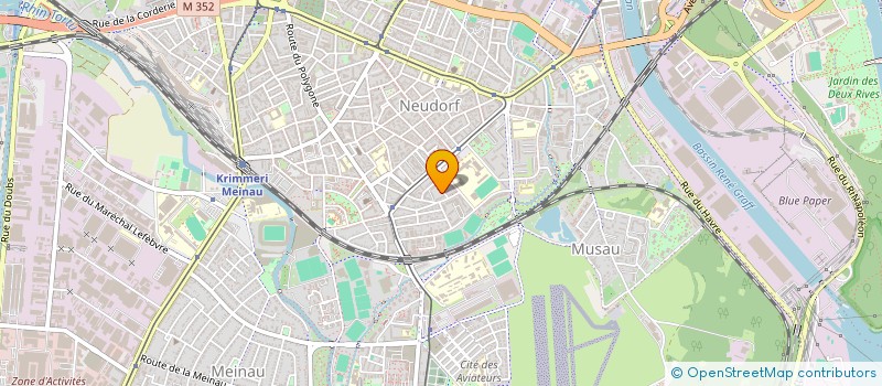 localisation de l'entreprise MADAME AISSATA GALADIO à STRASBOURG