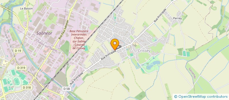 localisation de l'entreprise MADAME AISSATA GASSAMA  CRISSEY