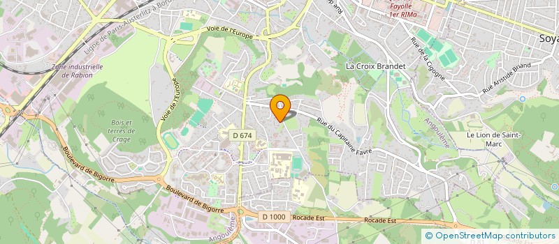 localisation de l'entreprise MADAME AISSATA ISSA COULIBALY à ANGOULEME