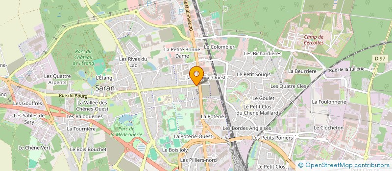 localisation de l'entreprise MADAME AISSATA MAHDY CAMARA à SARAN