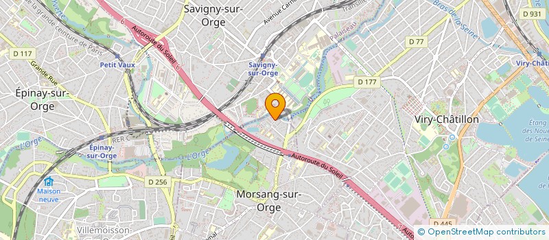 localisation de l'entreprise MADAME AISSATA SOUMANO à MORSANG-SUR-ORGE