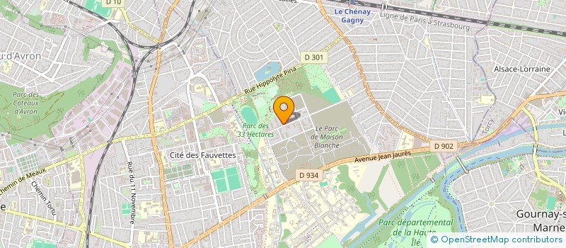 localisation de l'entreprise MADAME AISSATA SY à NEUILLY-SUR-MARNE
