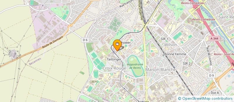 localisation de l'entreprise MADAME AISSATA TOURE  REIMS