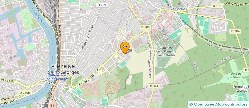 localisation de l'entreprise MADAME AISSATA TRAORE à VILLENEUVE-SAINT-GEORGES