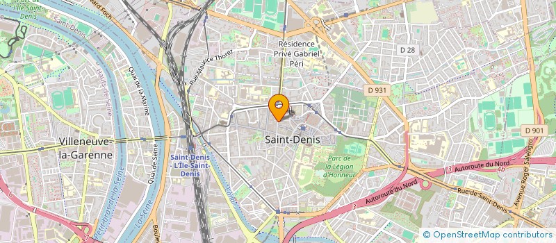 localisation de l'entreprise MADAME AISSATOU CAMARA à SAINT-DENIS