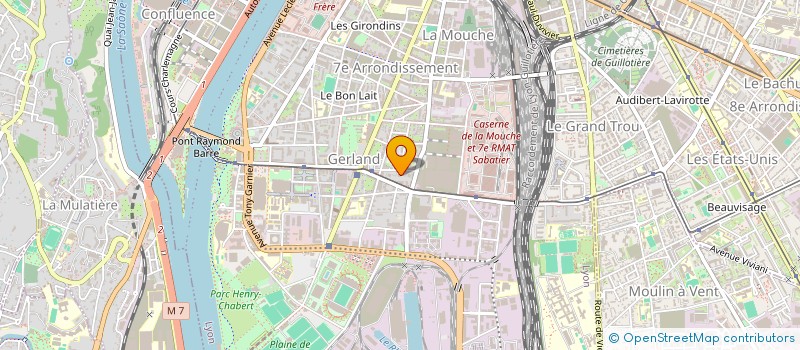 localisation de l'entreprise MADAME AISSATOU DIABY  LYON