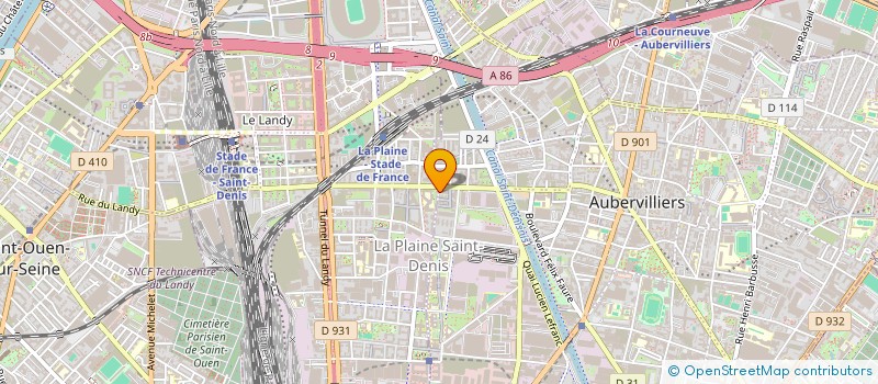 localisation de l'entreprise MADAME AISSATOU DIAKHABY à AUBERVILLIERS