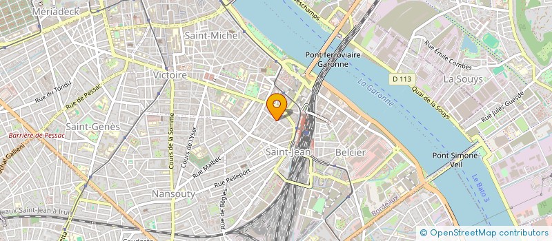 localisation de l'entreprise MADAME AISSATOU DIALLO  BORDEAUX