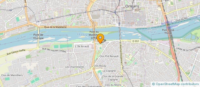 localisation de l'entreprise MADAME AISSATOU DIALLO à ORLEANS