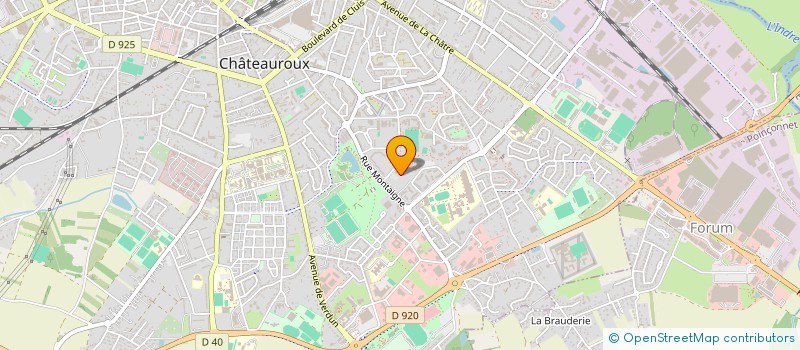 localisation de l'entreprise MADAME AISSATOU DIALLO à CHATEAUROUX