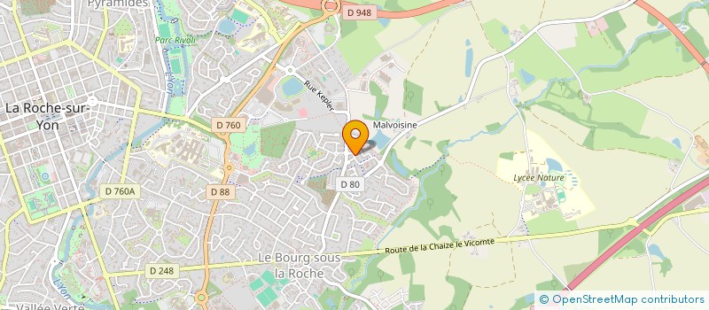 localisation de l'entreprise MADAME AISSATOU DIALLO à LA ROCHE-SUR-YON