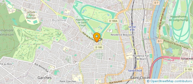 localisation de l'entreprise MADAME AISSATOU DIAWARA  GARCHES