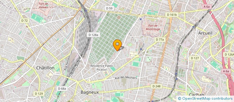 localisation de l'entreprise MADAME AISSATOU DRAME à BAGNEUX