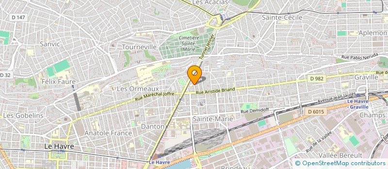 localisation de l'entreprise MADAME AISSATOU FALL  LE HAVRE