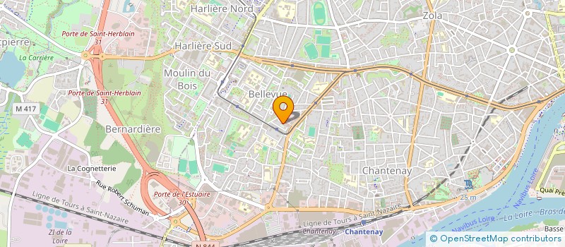 localisation de l'entreprise MADAME AISSATOU KEITA à NANTES