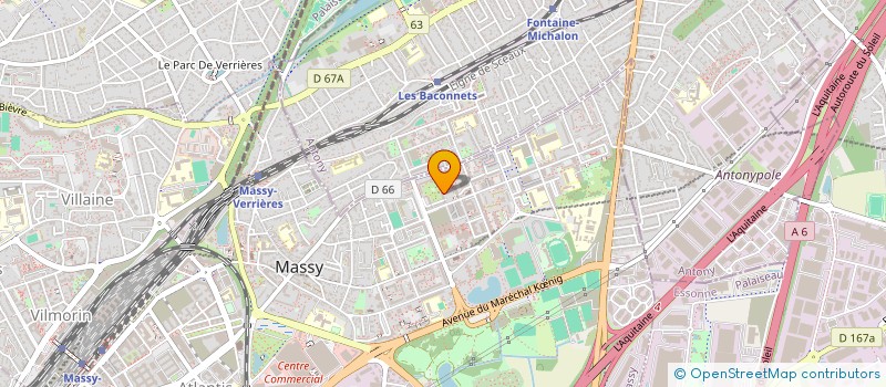 localisation de l'entreprise MADAME AISSATOU NIAKATE  MASSY