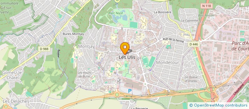 localisation de l'entreprise MADAME AISSATOU NIANG  LES ULIS