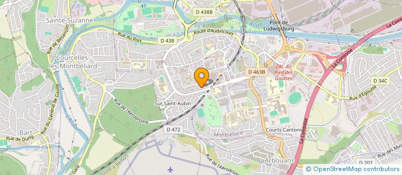 localisation de l'entreprise MADAME AISSATOU NIANG à MONTBELIARD