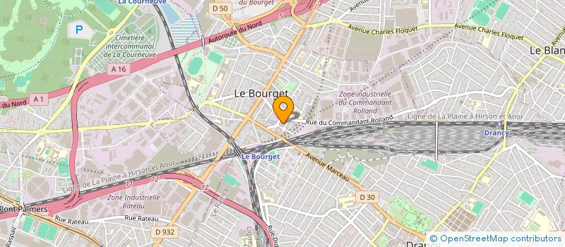 localisation de l'entreprise MADAME AISSATOU SANOH à LE BOURGET