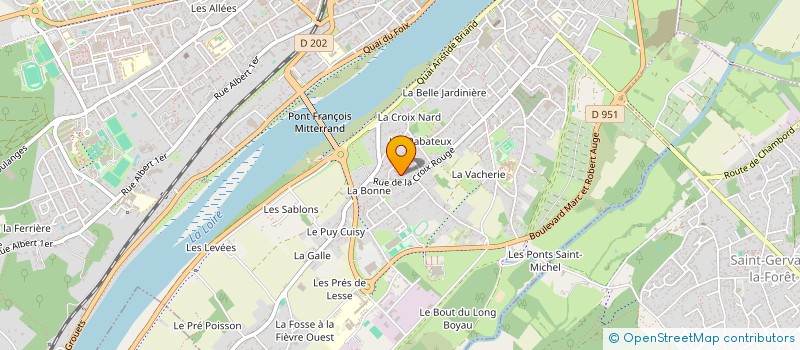 localisation de l'entreprise MADAME AISSATOU SIMAKHA  BLOIS